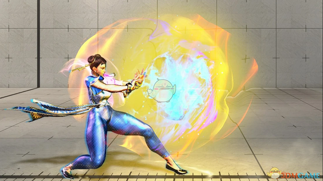 《街头霸王6》春丽的明黄色技能特效MOD