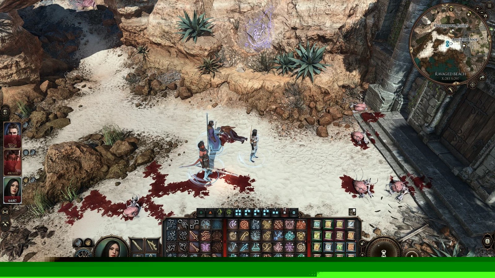 《博德之门3》寒冷和黑暗的光影MOD