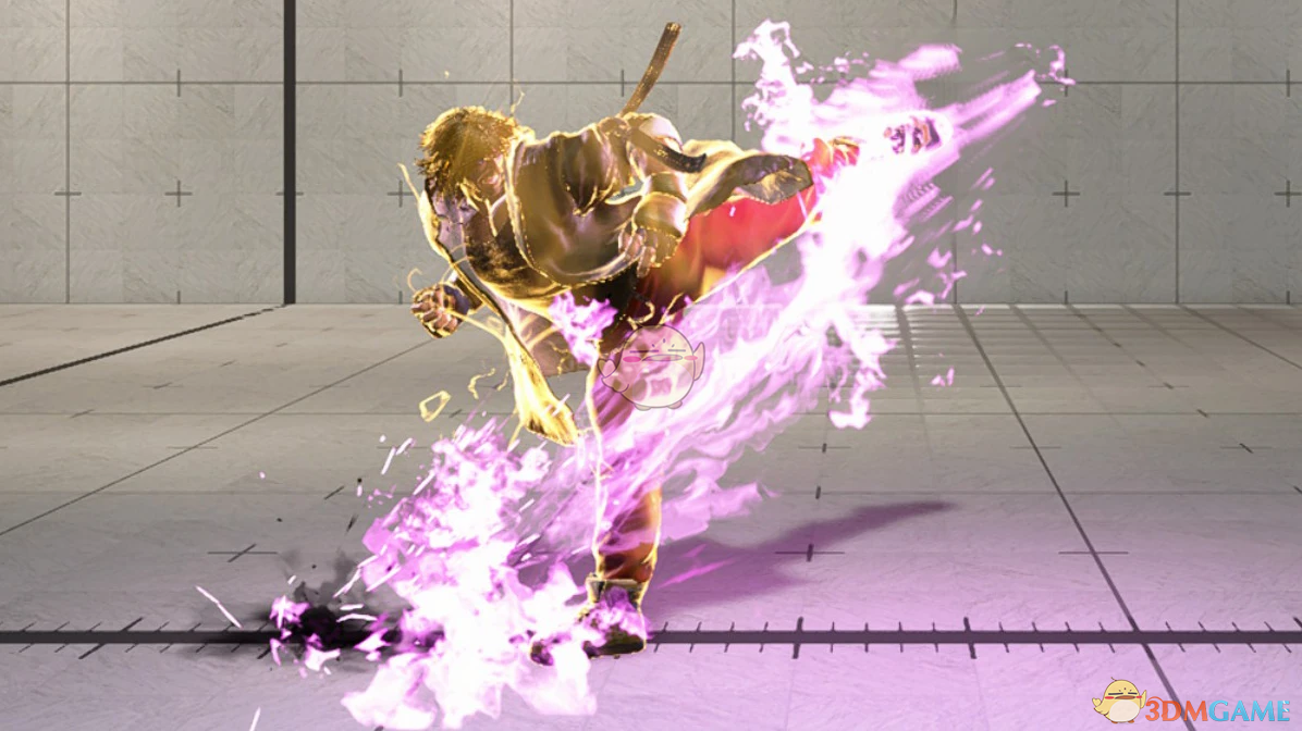 《街头霸王6》肯的淡粉色技能特效MOD