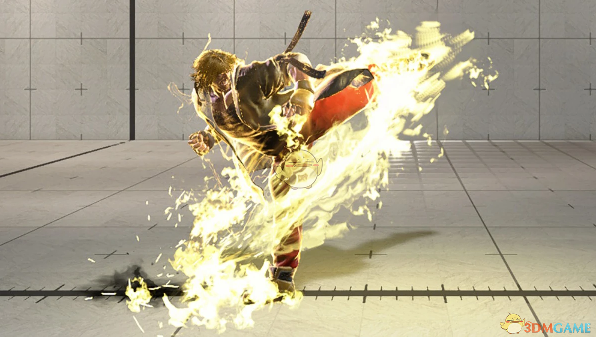 《街头霸王6》肯的浅黄色技能特效MOD