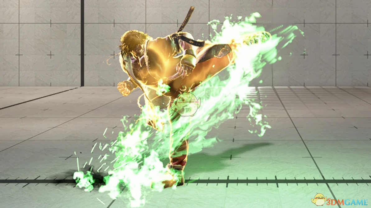 《街头霸王6》肯的浅绿色技能特效MOD