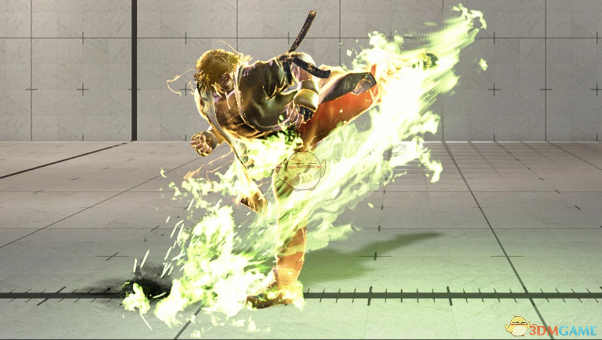 《街头霸王6》肯的浅柠色技能特效MOD