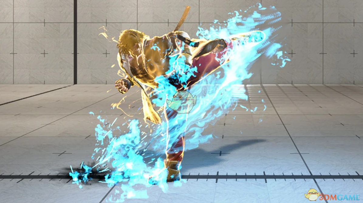 《街头霸王6》肯的湛蓝色技能特效MOD