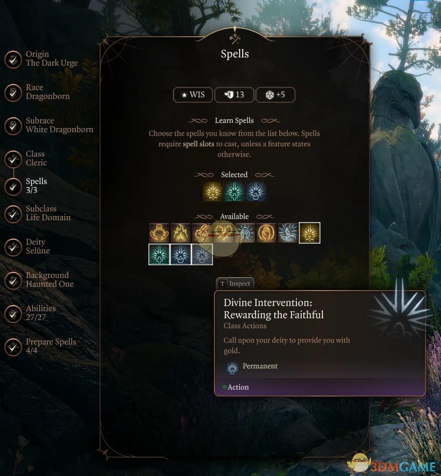 《博德之门3》牧师-非官方职业MOD