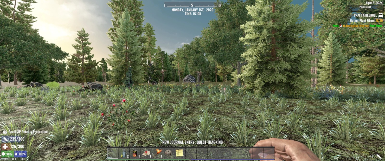 《七日杀》生命值和体力上限提高300点A21MOD