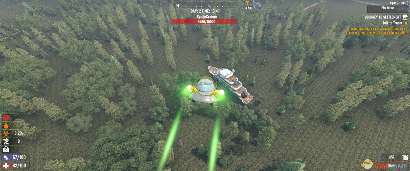 《七日杀》NUGZ瑞克飞船A21MOD