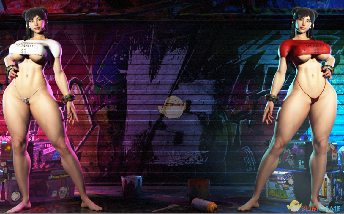 《街头霸王6》穿迷你胸衣的光腿春丽MOD