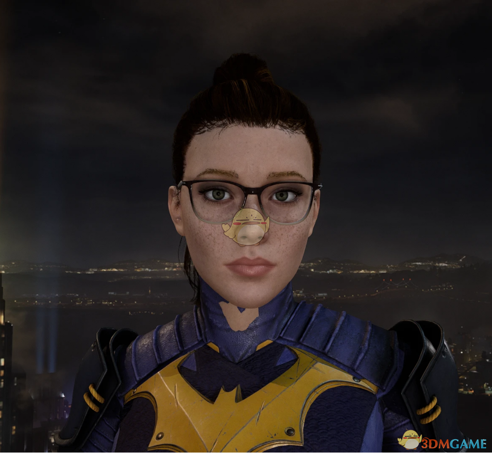 《哥谭骑士》戴眼镜的新守护套装蝙蝠女MOD