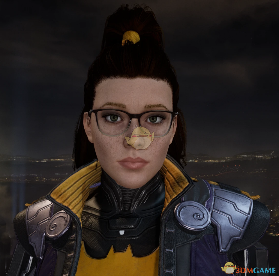 《哥谭骑士》戴眼镜的元年套装蝙蝠女MOD