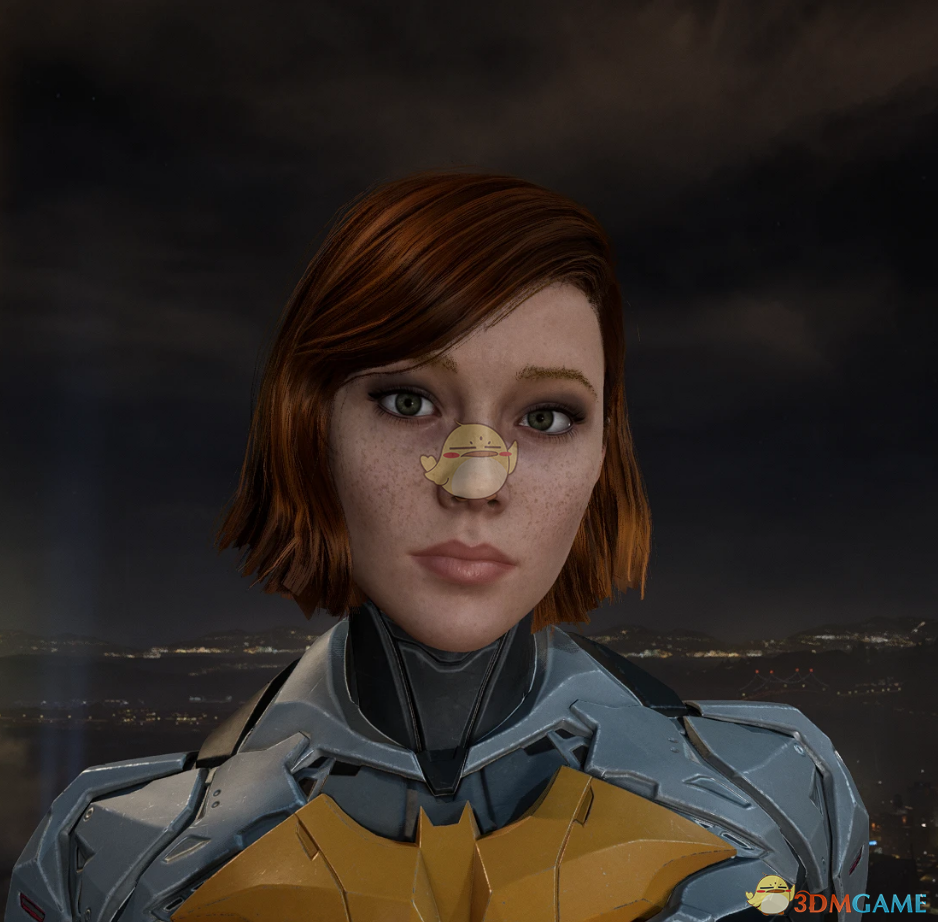 《哥谭骑士》摘下面具的钢铁套装短发蝙蝠女MOD