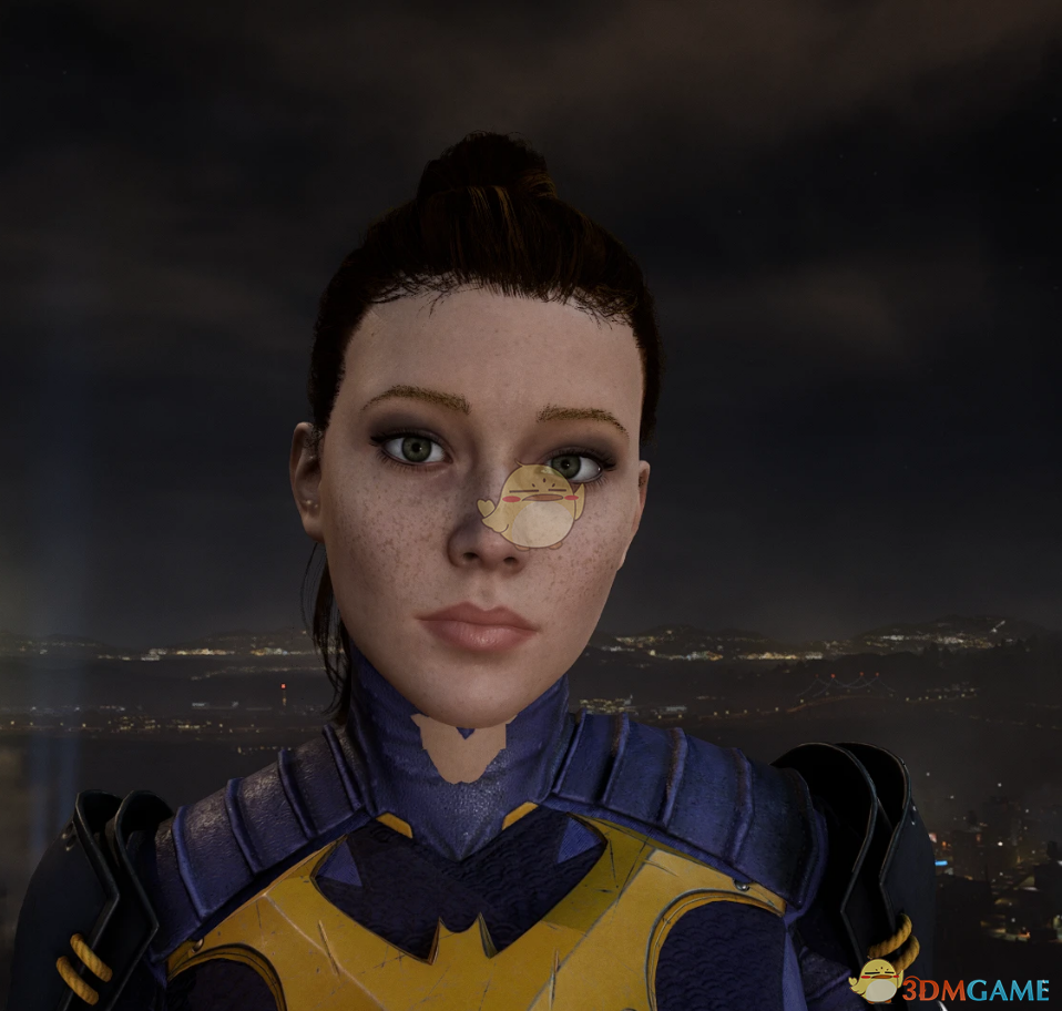 《哥谭骑士》摘下面具的新守护套装蝙蝠女MOD