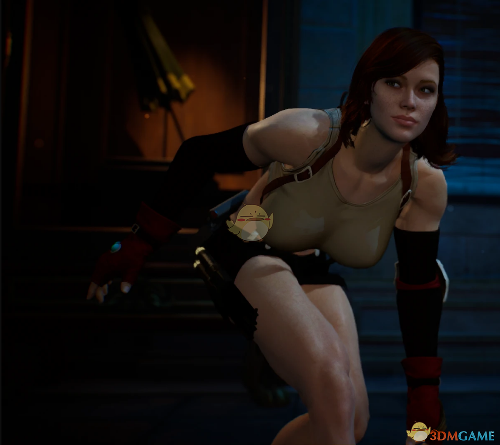 《哥谭骑士》cos蒂法的芭芭拉·戈登MOD