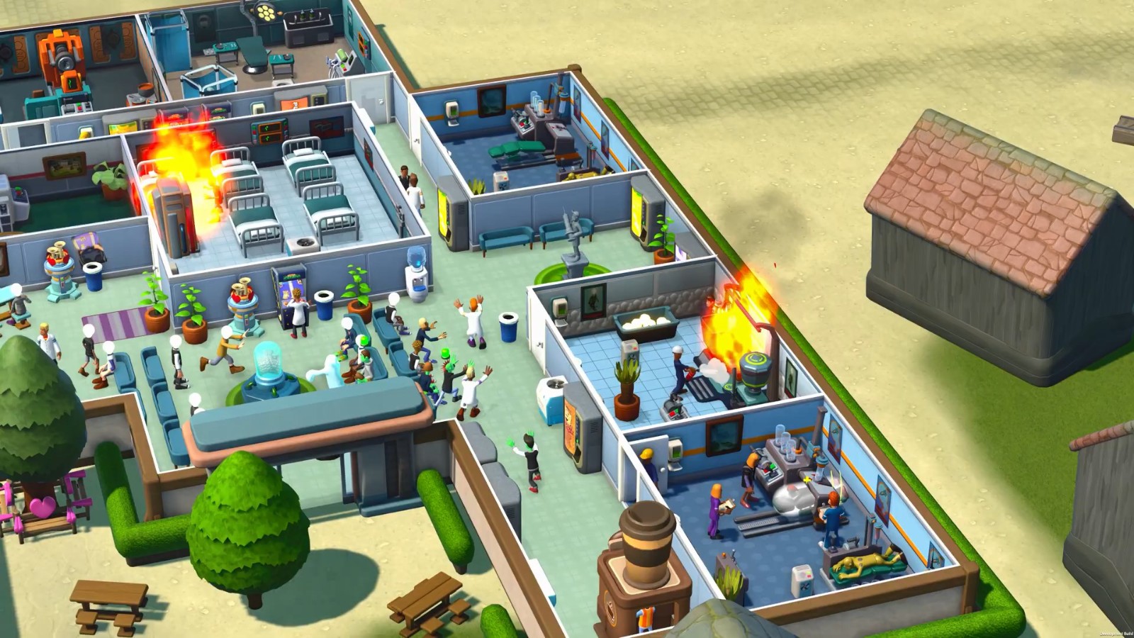 《双点校园》“医学院”DLC正式发售 新地点新课程