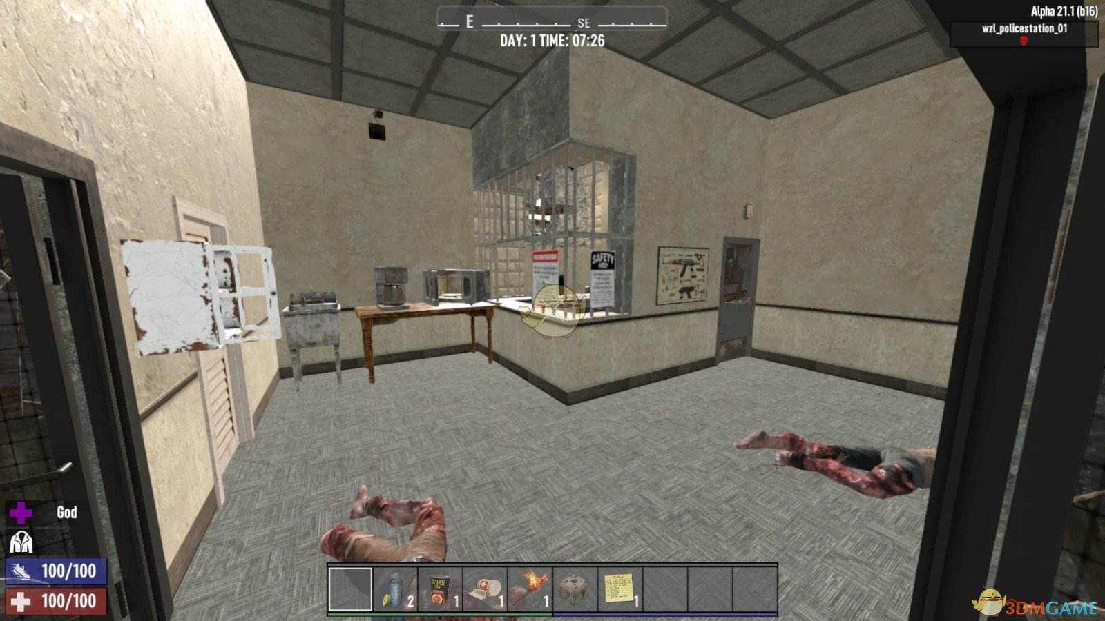 《七日杀》wzl警察局A21MOD