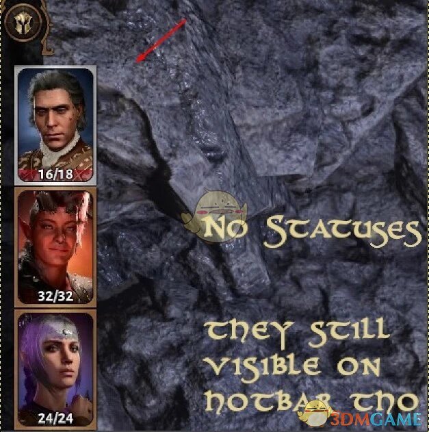 《博德之门3》更大的人物栏2MOD