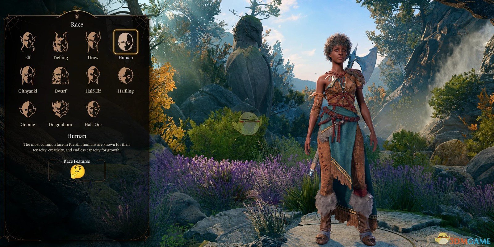 《博德之门3》人类的不同种族专长MOD