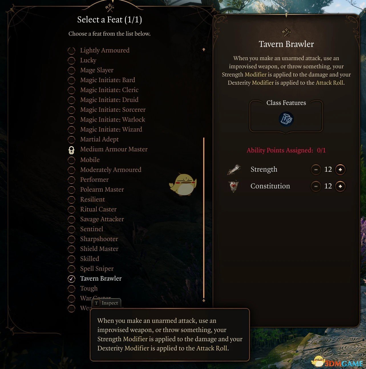 《博德之门3》酒馆殴斗者重新平衡MOD