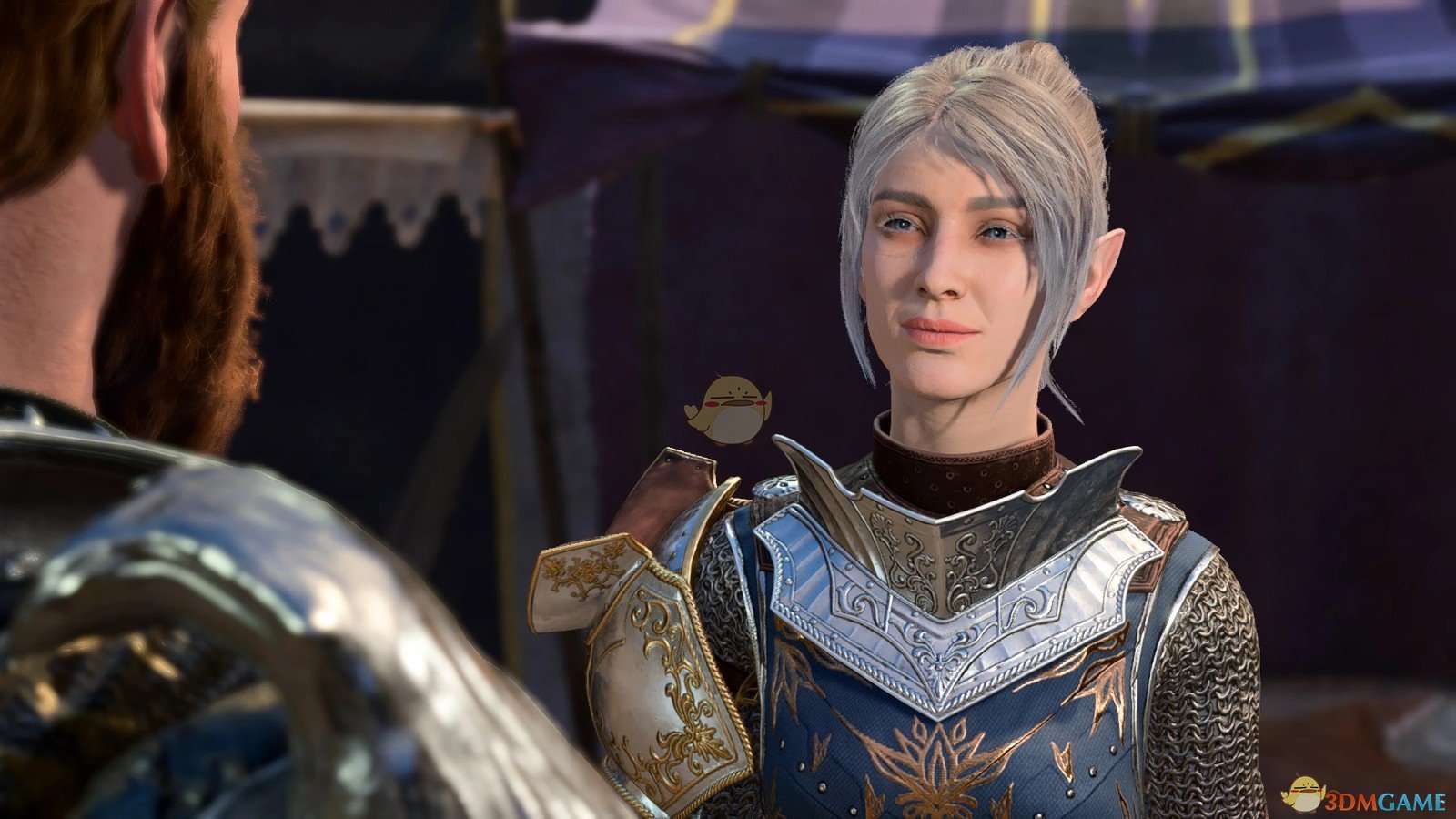 《博德之门3》影心的浅色眉毛美化MOD