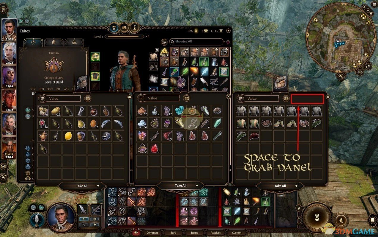 《博德之门3》更好的容器MOD