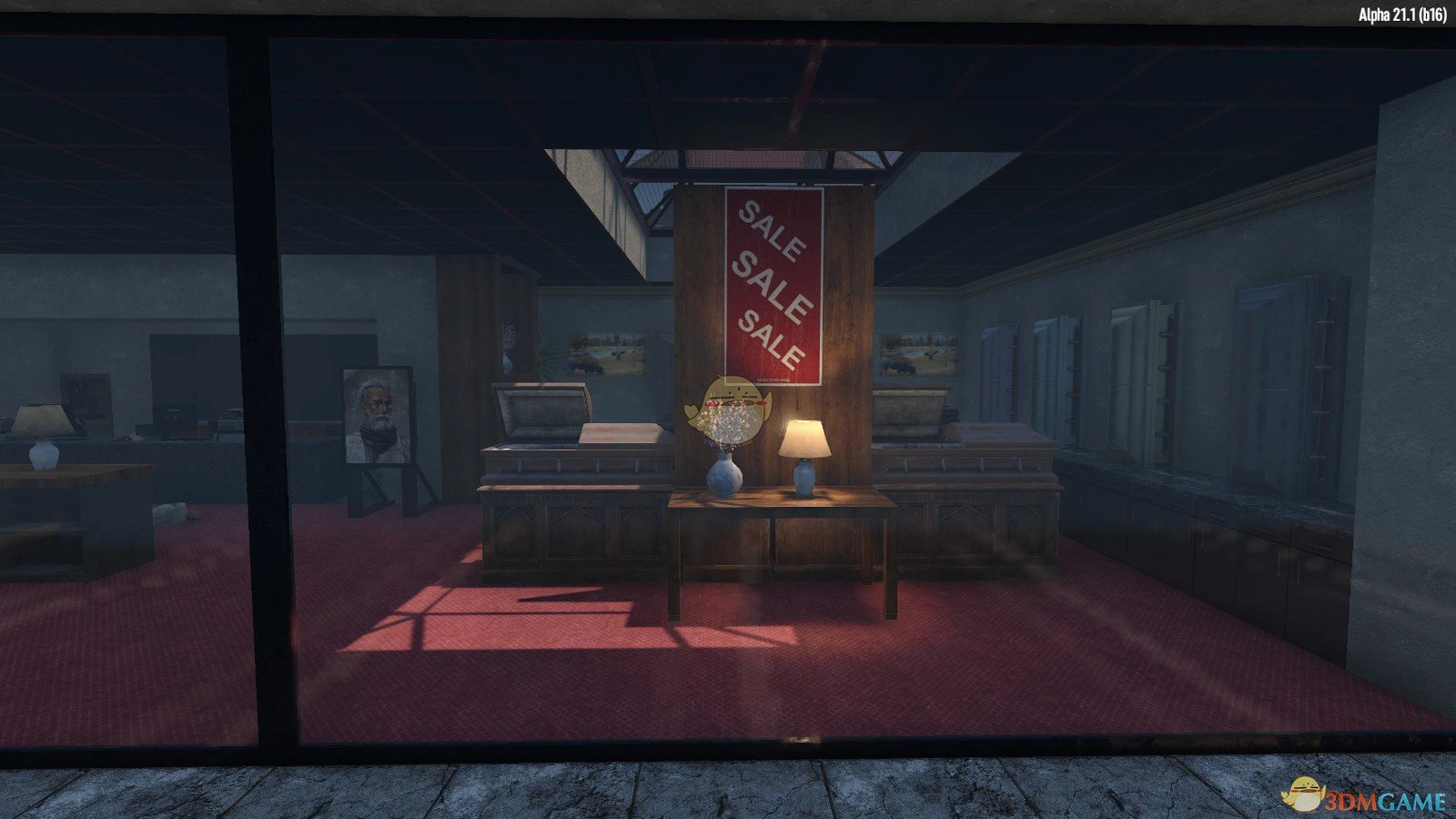 《七日杀》永恒的休息丧葬用品店预制A21MOD