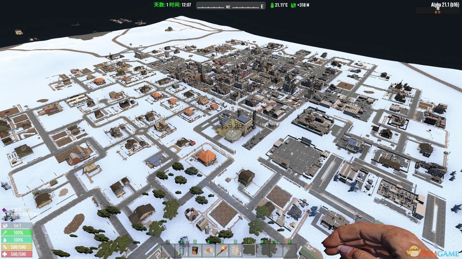 《七日杀》许多大城市的6K地图A21MOD