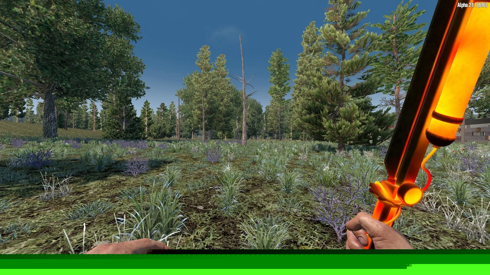 《七日杀》剧本的近战武器-传奇武器A21MOD