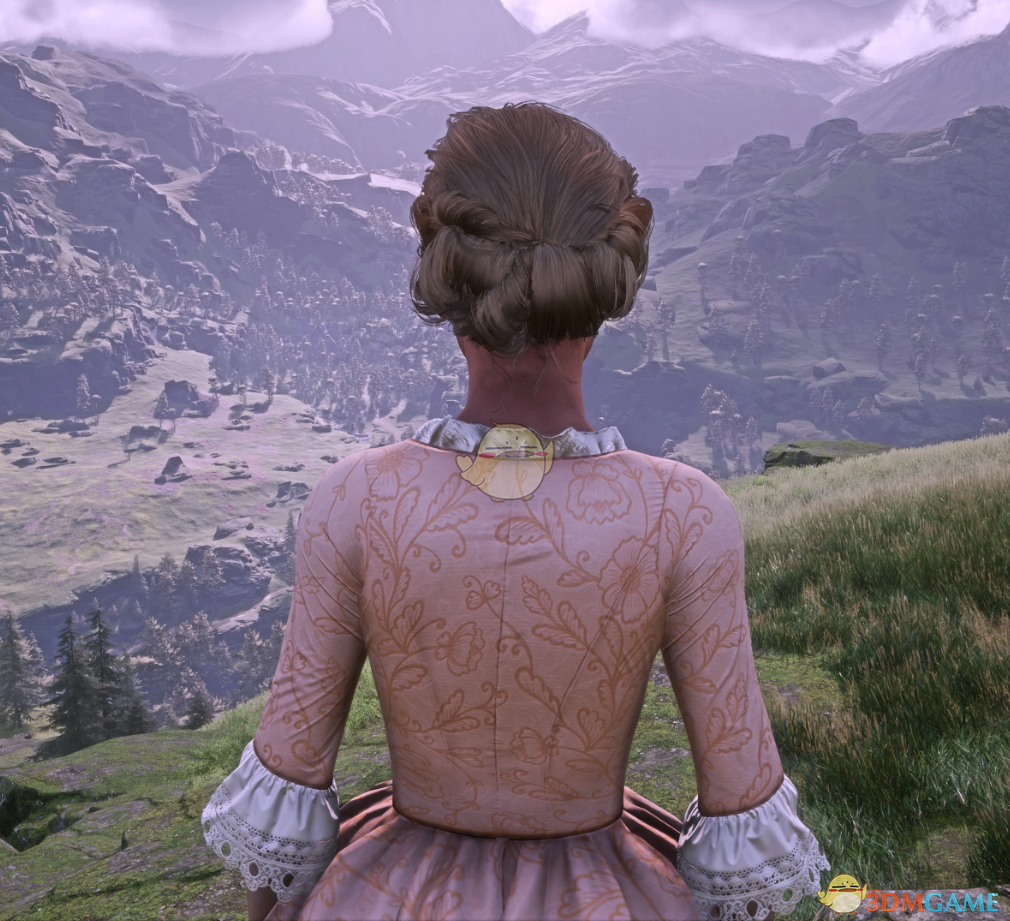 《霍格沃茨之遗》维多利亚风格贵妇盘发MOD