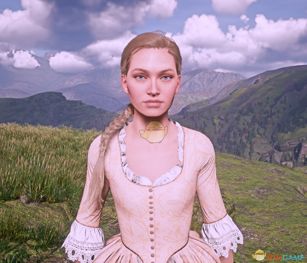 《霍格沃茨之遗》维多利亚风格贵妇斜马尾MOD