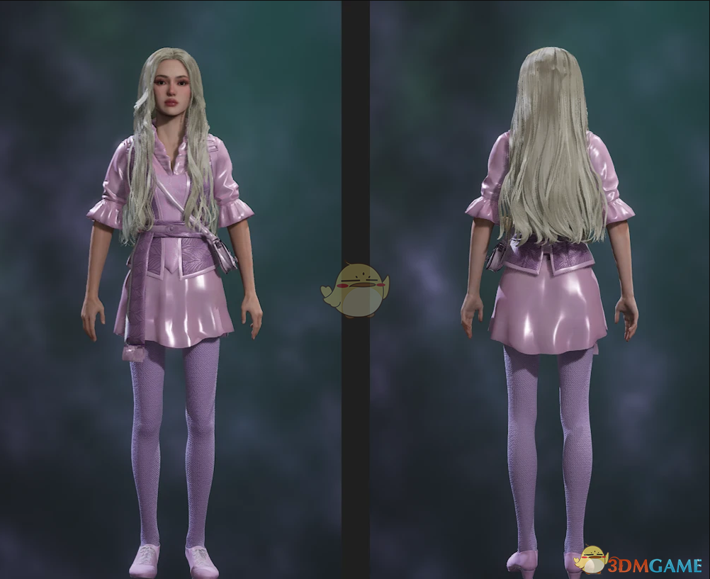 《霍格沃茨之遗》可爱粉色迷你裙套装MOD