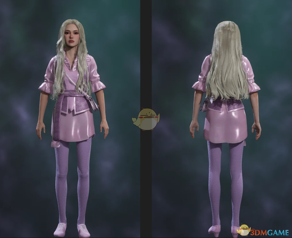 《霍格沃茨之遗》可爱粉色校裙套装MOD