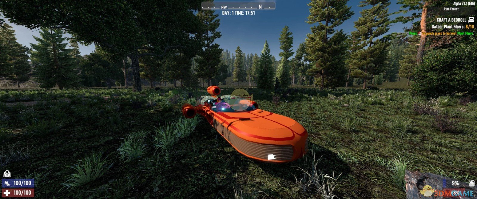 《七日杀》NUGZX-34陆行艇A21车辆MOD