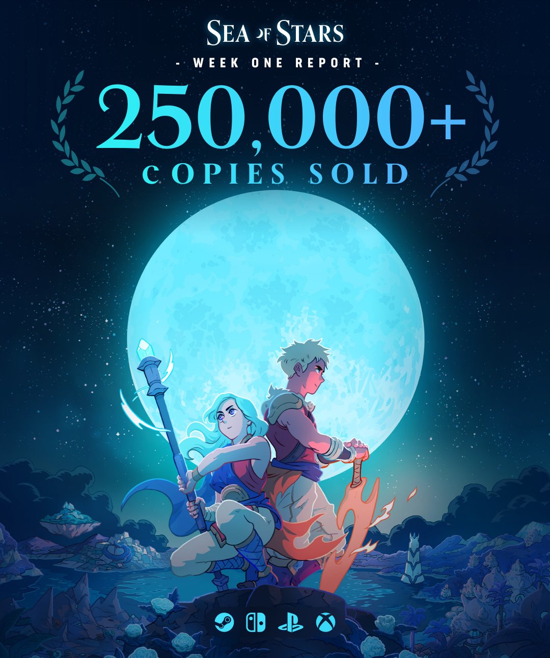 《星之海》首周销量突破25万 提前完成年度目标