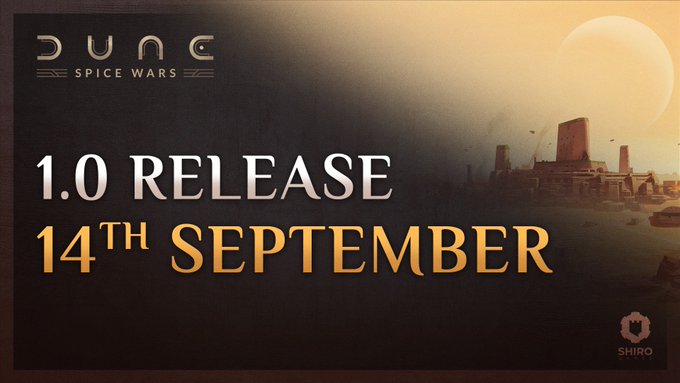 《沙丘：香料战争》确认将于9月14日正式发售