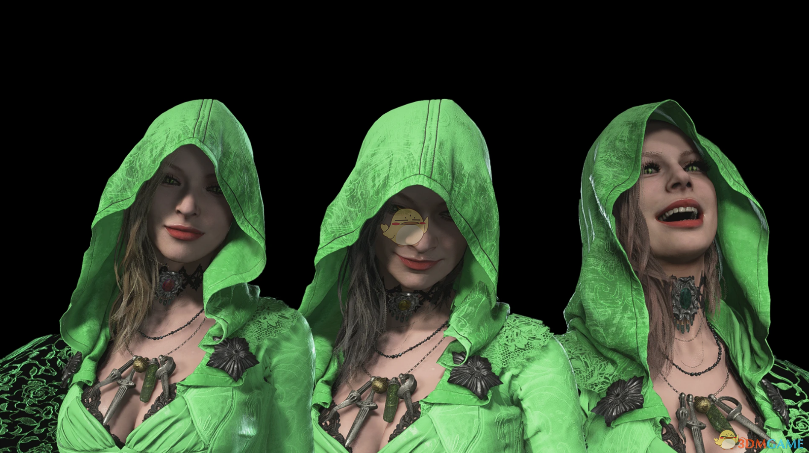 《生化危机8：村庄》绿色恶魔双眼的吸血鬼三姐妹MOD