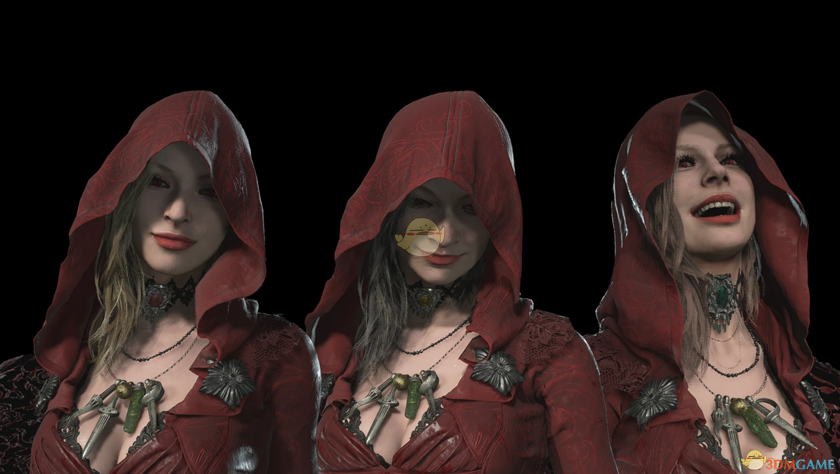 《生化危机8：村庄》红色恶魔双眼的吸血鬼三姐妹MOD