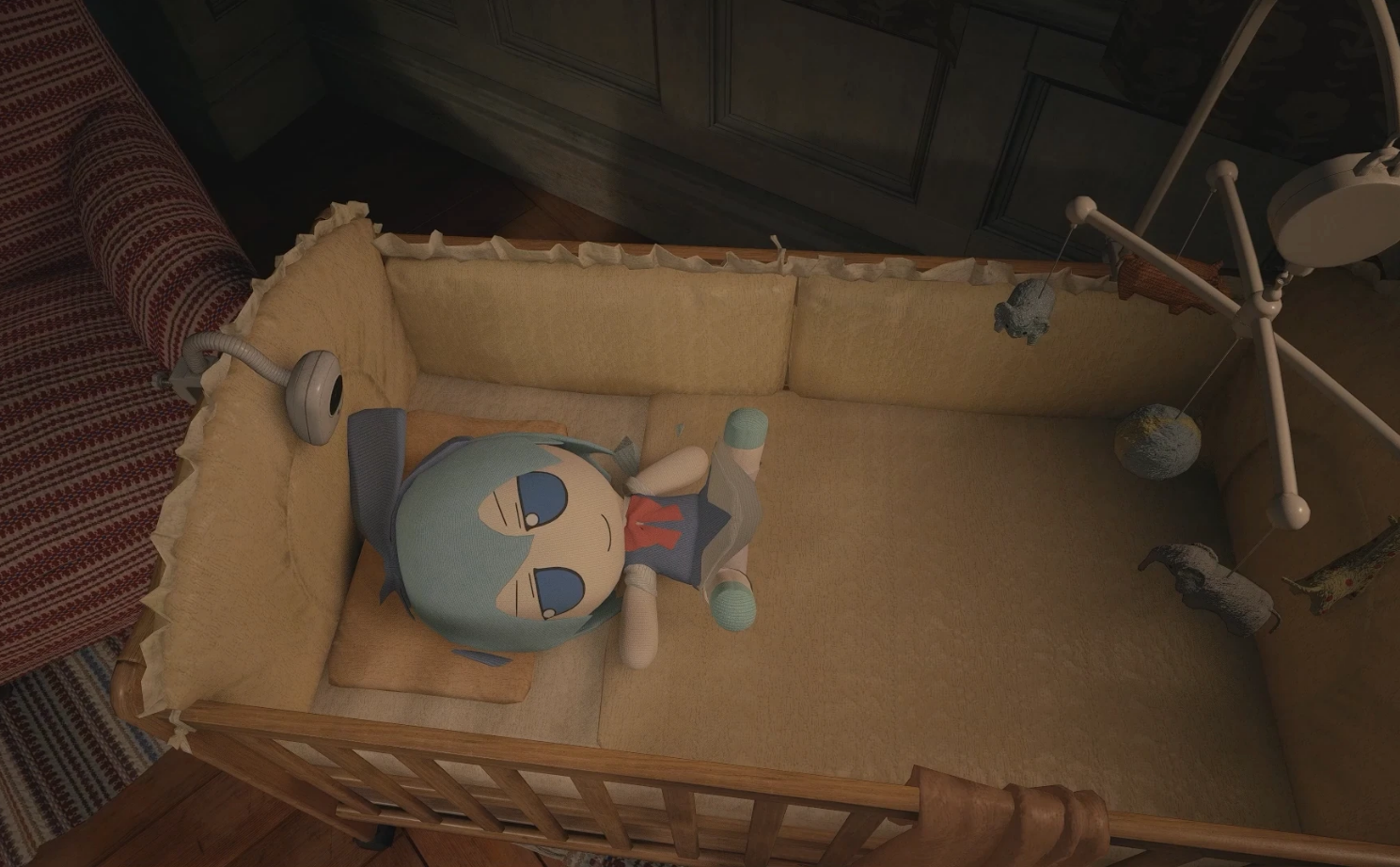 《生化危机8：村庄》Cirno Fumo替换婴儿萝丝MOD