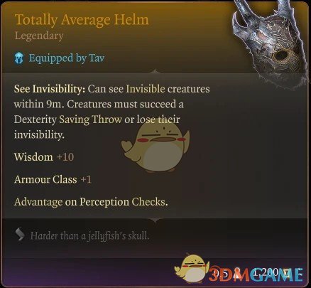 《博德之门3》作弊者的超强力装备MOD