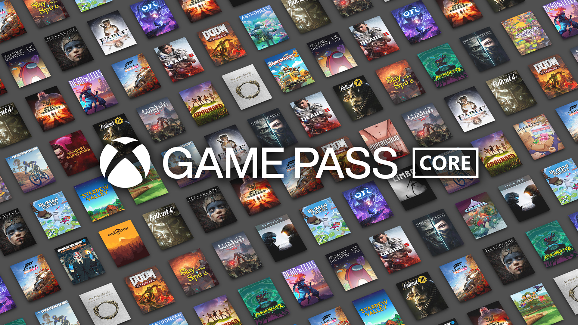 Game Pass Core首发有36款游戏 明日正式上线
