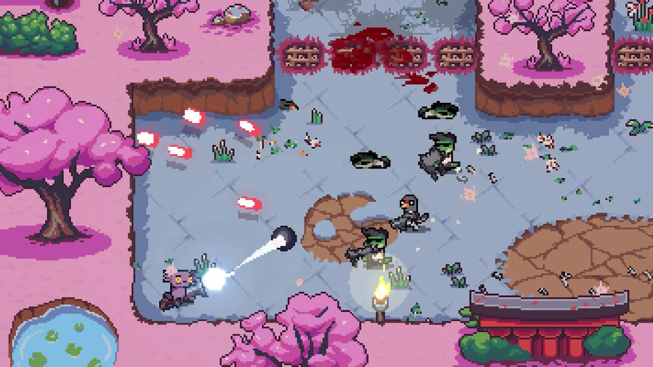 可爱俯视角射击游戏《AK蝾螈大作战》发售宣传片