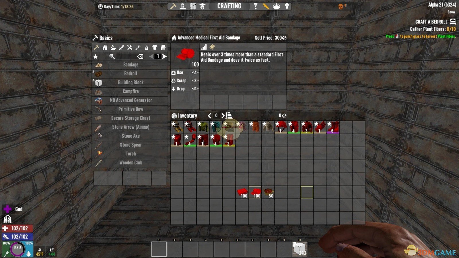 《七日杀》收割者的传奇医疗和食品A21MOD