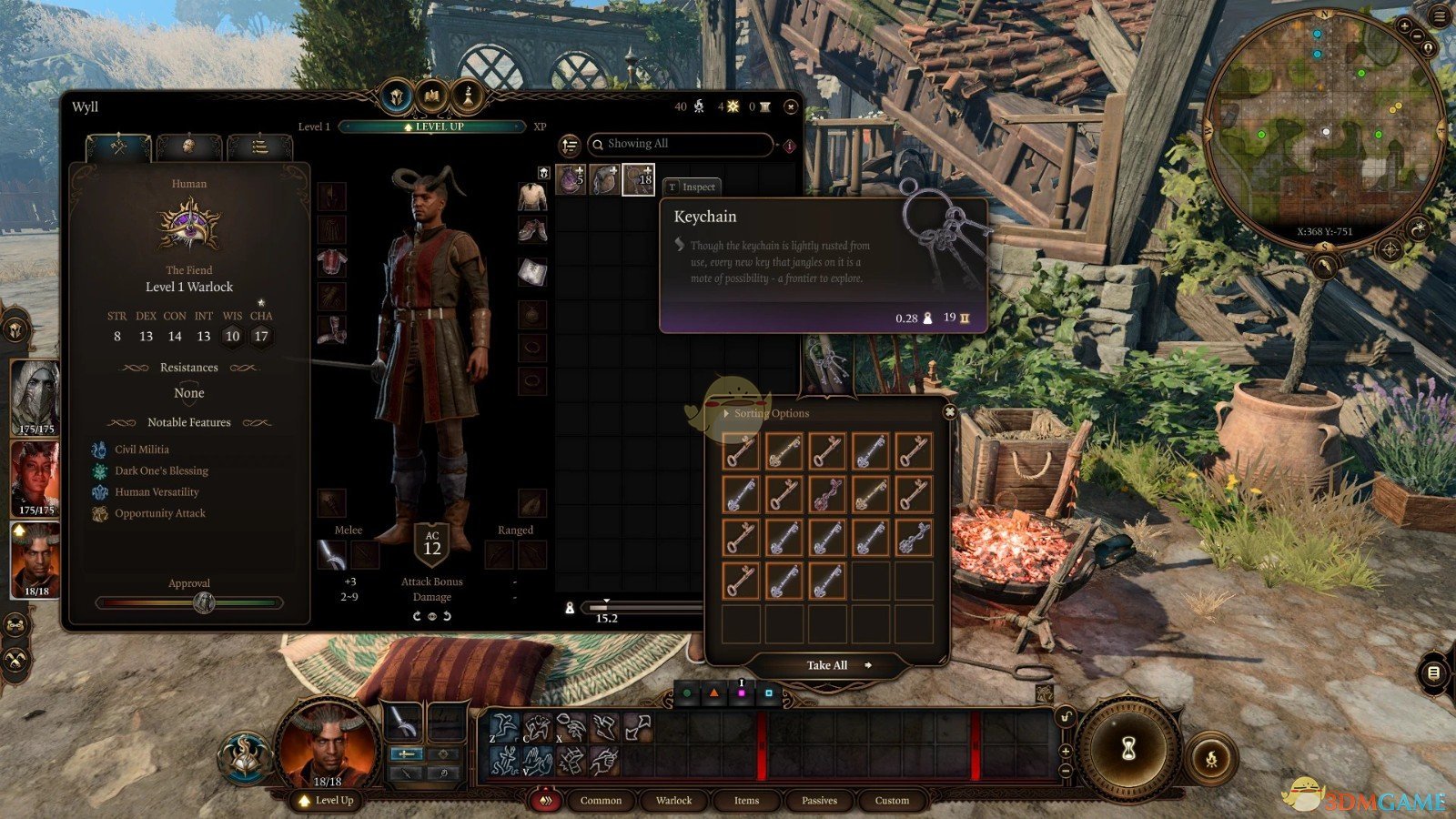 《博德之门3》无故事稀有容器-反补丁3魔法口袋或共享藏匿MOD