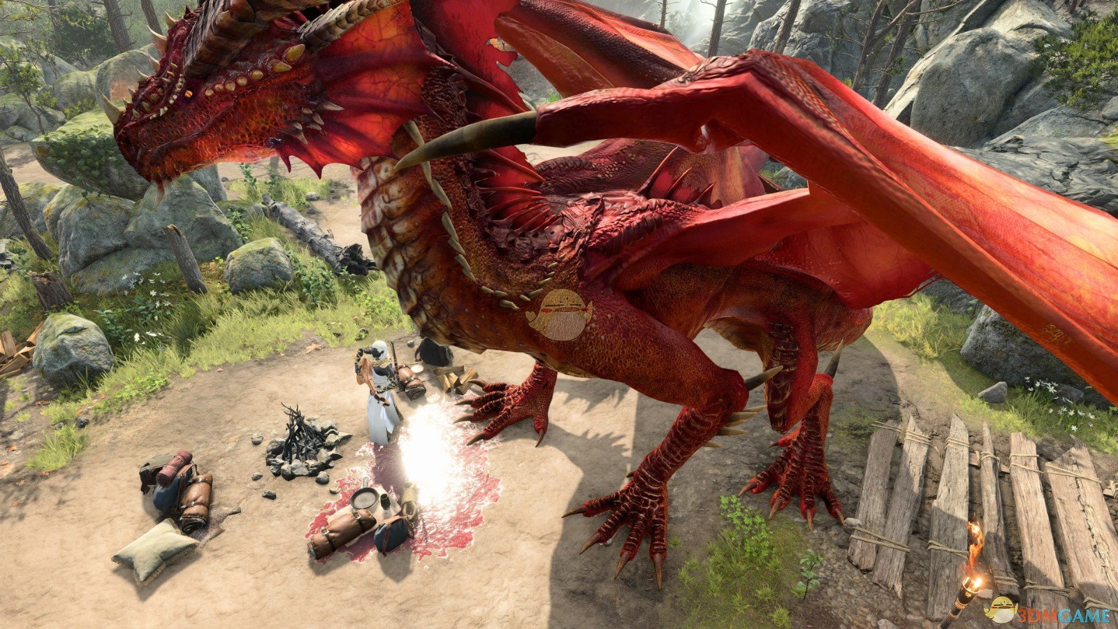 《博德之门3》成为红龙-红龙变形WIPMOD