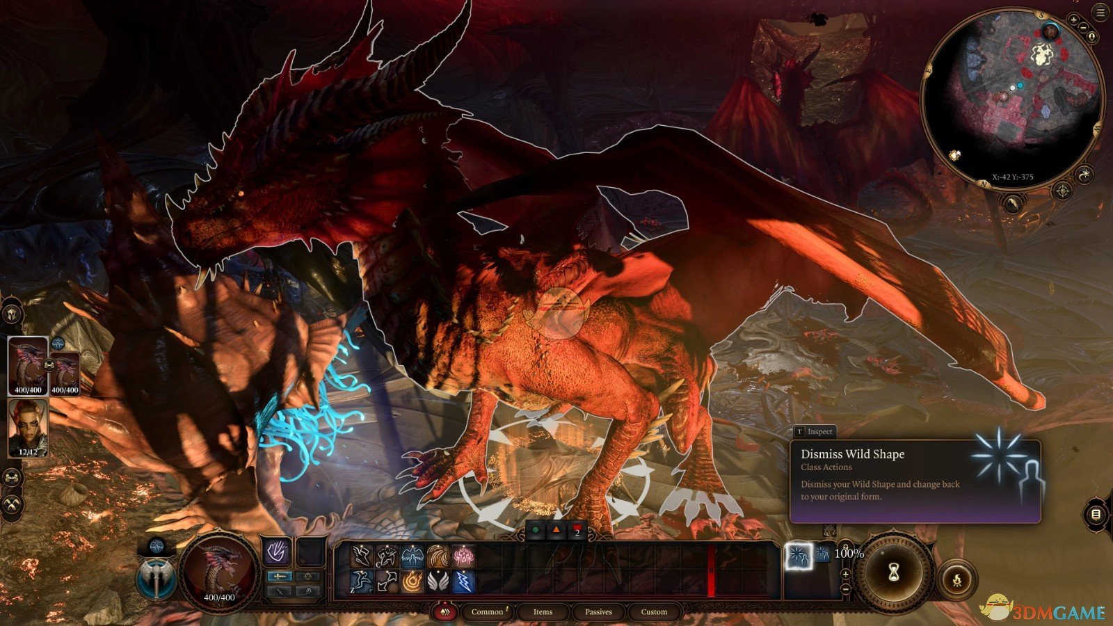 《博德之门3》成为红龙-红龙变形WIPMOD