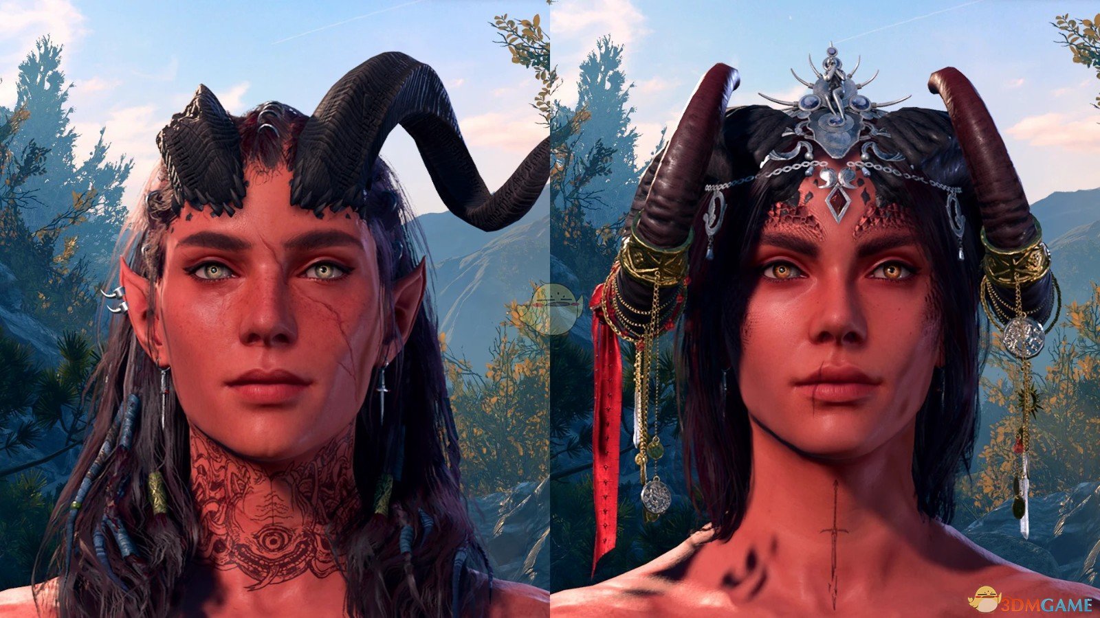 《博德之门3》强壮的女性头部MOD