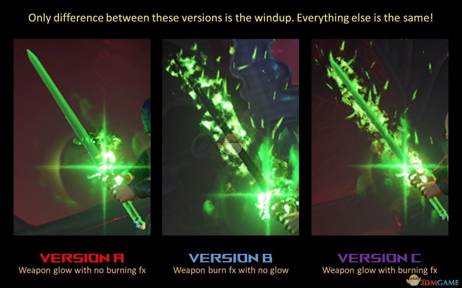 《博德之门3》真实绿色炎刀MOD