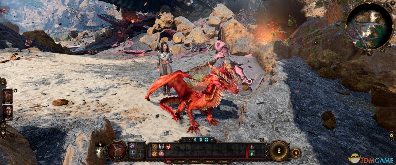 《博德之门3》半龙MOD