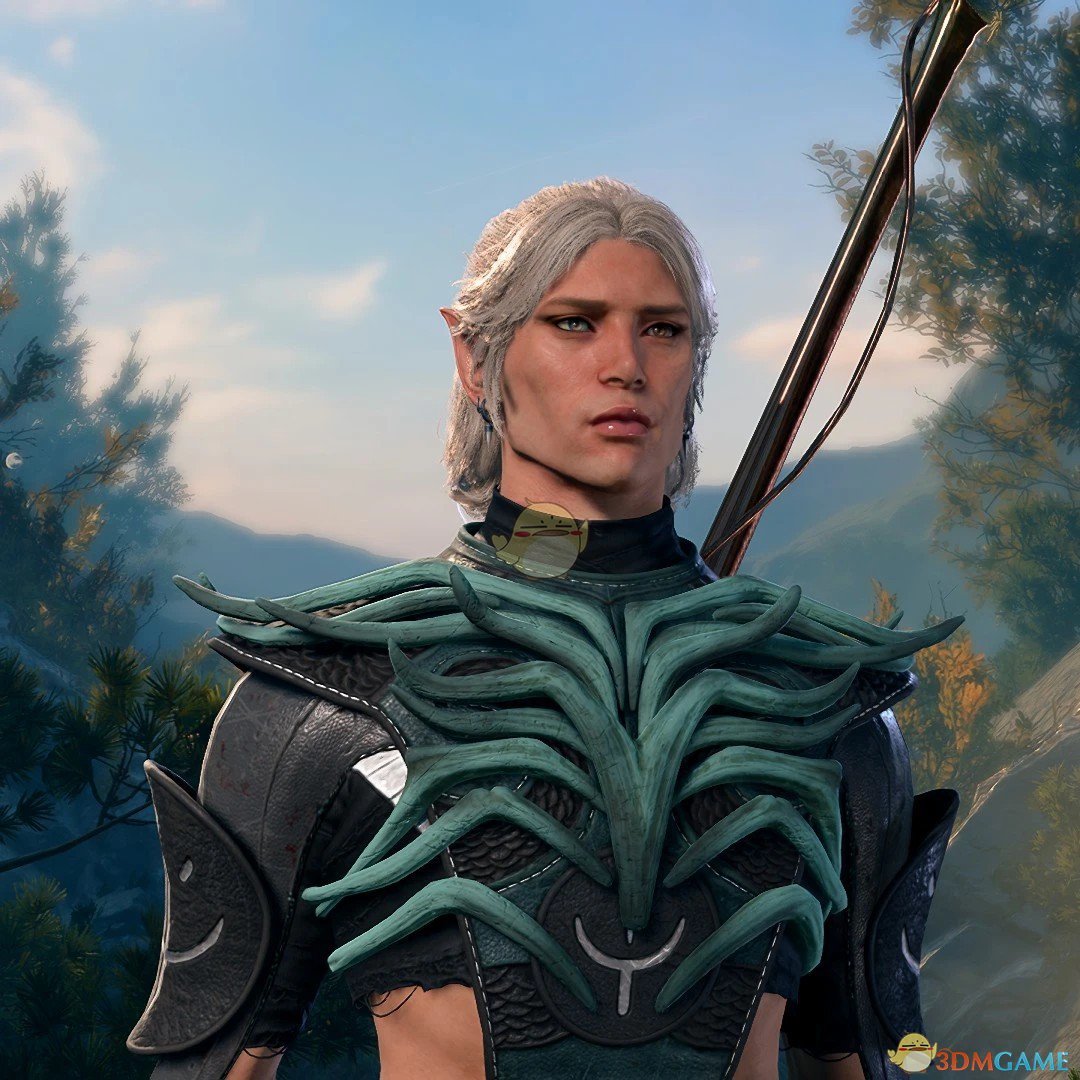 《博德之门3》男精灵头部FMOD