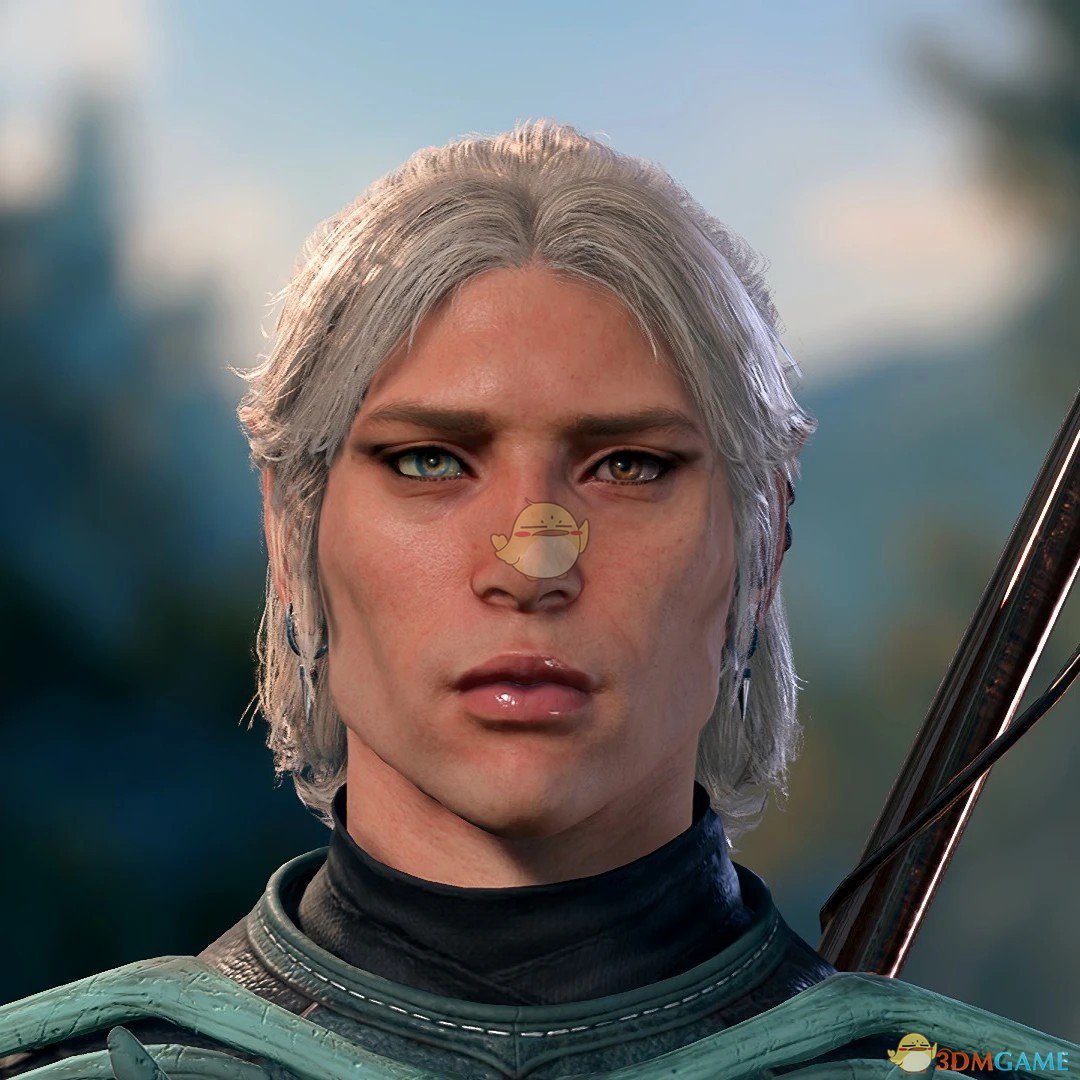 《博德之门3》男精灵头部FMOD