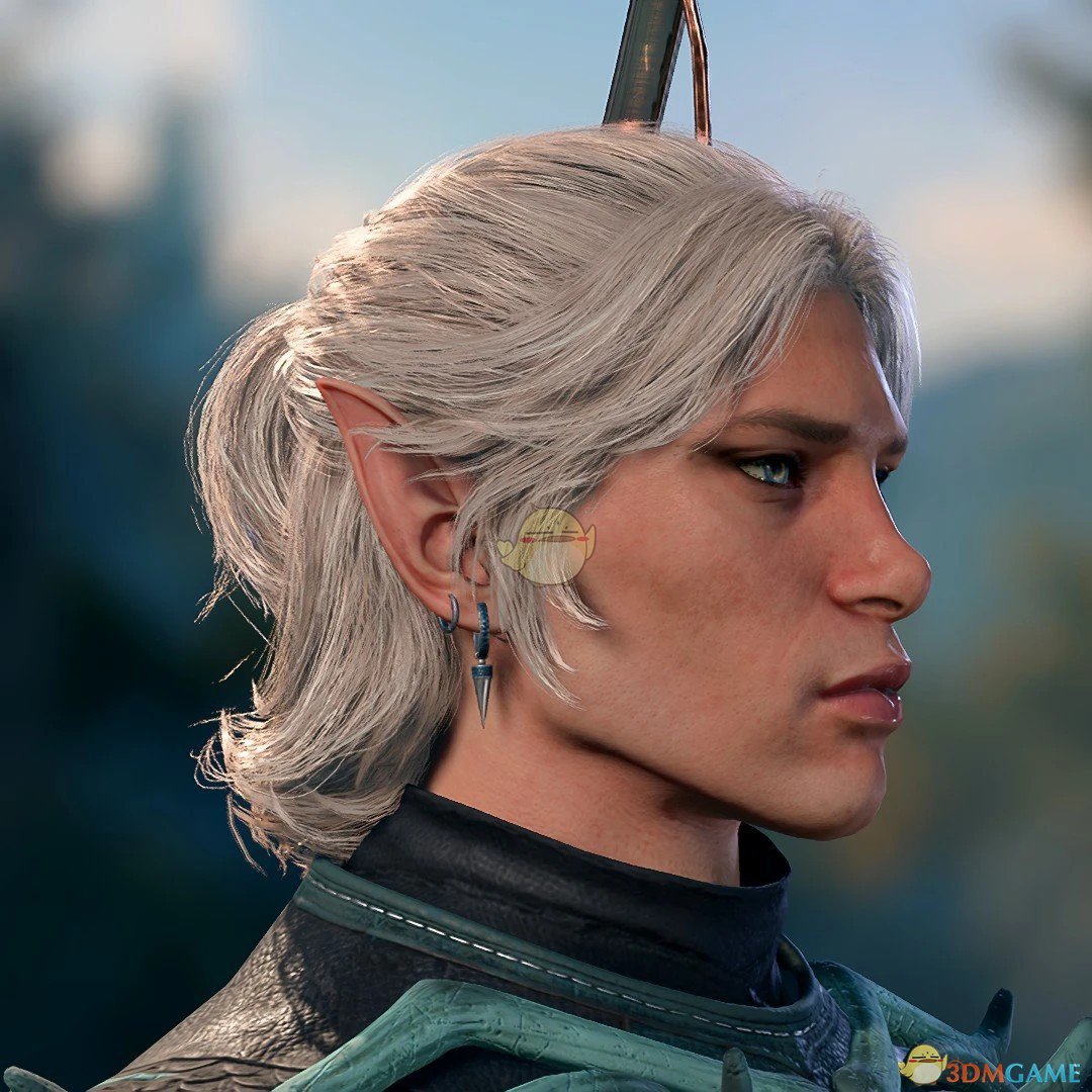 《博德之门3》男精灵头部FMOD