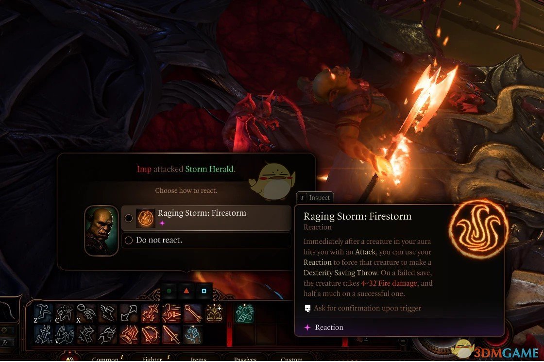 《博德之门3》野蛮人新职业-风暴使者之路MOD